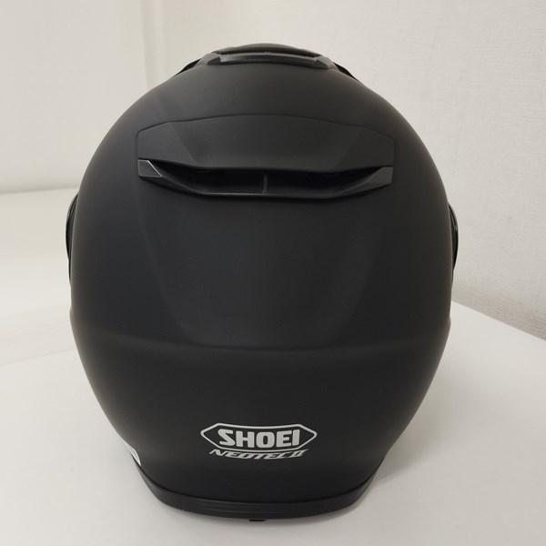 SHOEI N422 [人気] ショウエイ フルフェイスヘルメット L 59cm ブラック NEOTECII マット インカム装着済 バイク用 ...