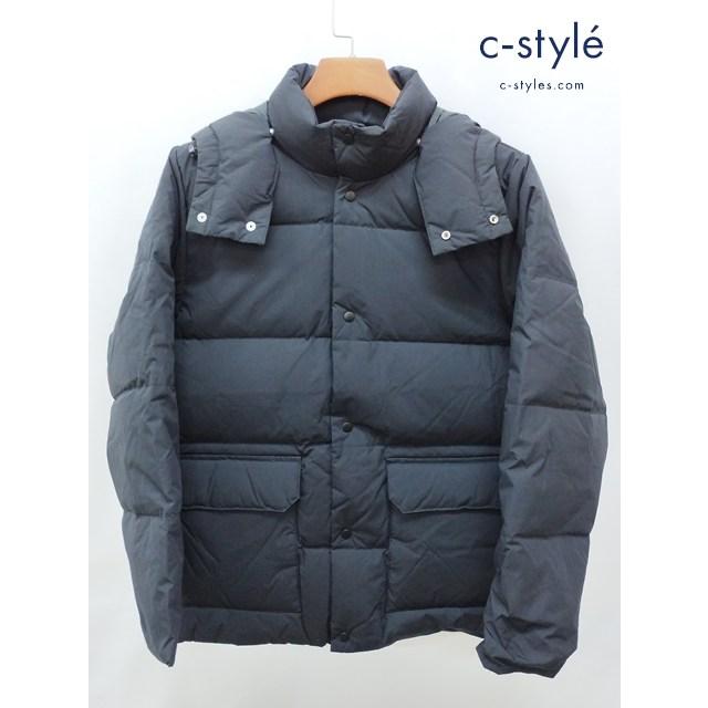 P005 [秋冬物][未使用品] SHIPS JET BLUE シップスジェットブルー ダウンジャケット M ブラック KAWADA DOWN | O★ | SHIPS JET BLUE