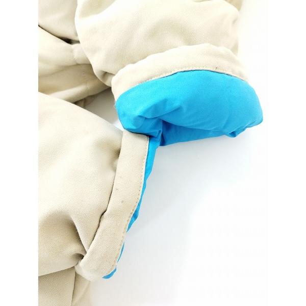 P030 [秋冬物][人気] Patagonia パタゴニア ダウンジャケット XS ベージュ×ネイビー BIVY DOWN JACKET 28321FA14 | O★ | patagonia | 04