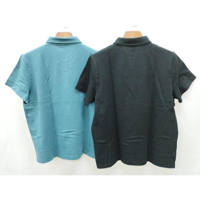 P239 [未使用品] Eddie Bauer エディーバウアー ポロシャツ PXL ブラック ブルー系 レディース | ★ |  | 01