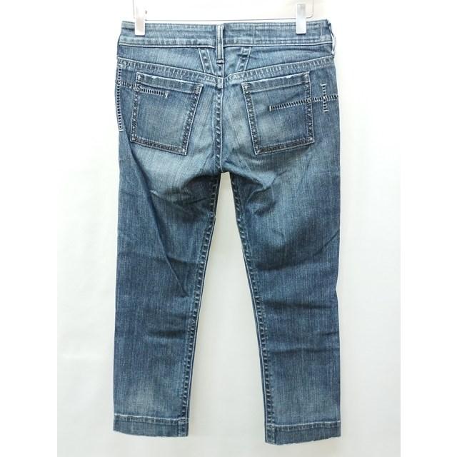 P252 [人気] MARITHE FRANCOIS GIRBAUD マリテフランソワジルボー クロップドデニムパンツ S インディゴ レディース | ★ |  | 01