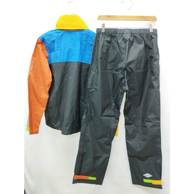 P291 [人気] Columbia コロンビア レインジャケット パンツ M ブラック セットアップ PM0003 | ★ |  | 01