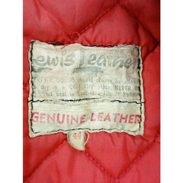 P292 [人気] Lewis Leathers ルイスレザーズ ライダースジャケット 44 ブラック 70s ELECTRA ダブル | ★ |  | 02