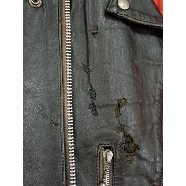 P292 [人気] Lewis Leathers ルイスレザーズ ライダースジャケット 44 ブラック 70s ELECTRA ダブル | ★ |  | 04