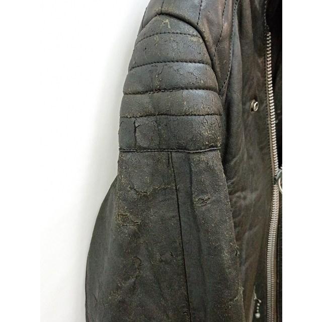 P292 [人気] Lewis Leathers ルイスレザーズ ライダースジャケット 44 ブラック 70s ELECTRA ダブル | ★ |  | 06