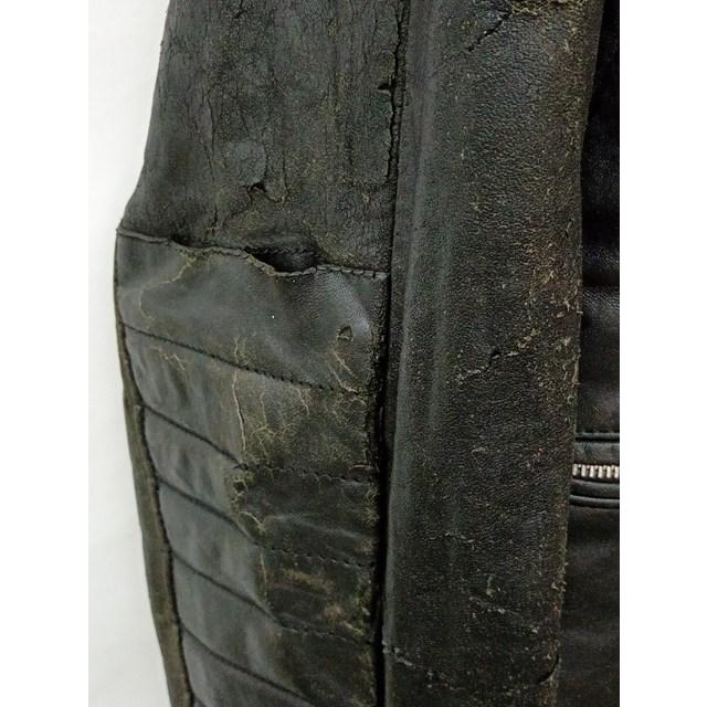 P292 [人気] Lewis Leathers ルイスレザーズ ライダースジャケット 44 ブラック 70s ELECTRA ダブル | ★ |  | 07