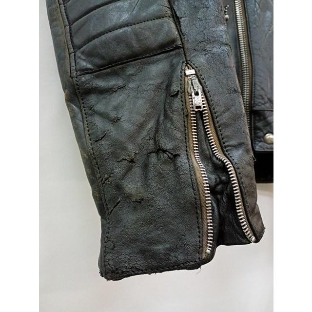 P292 [人気] Lewis Leathers ルイスレザーズ ライダースジャケット 44 ブラック 70s ELECTRA ダブル | ★ |  | 08