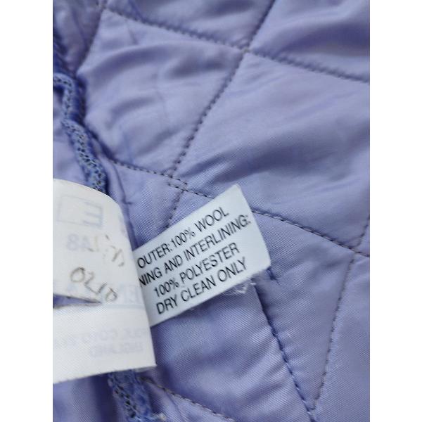 P307 [人気] LAVENHAM ラベンハム キルティングジャケット 36 グレー系 ウール100% レディース | ★ |  | 03