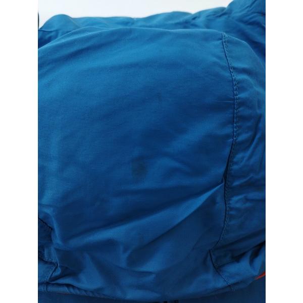 P313 [秋冬][人気] mont-bell モンベル ダウンジャケット 130 ブルー×オレンジ リバーシブル 1101554 キッズ 男の子 女の子 | ★ |  | 07