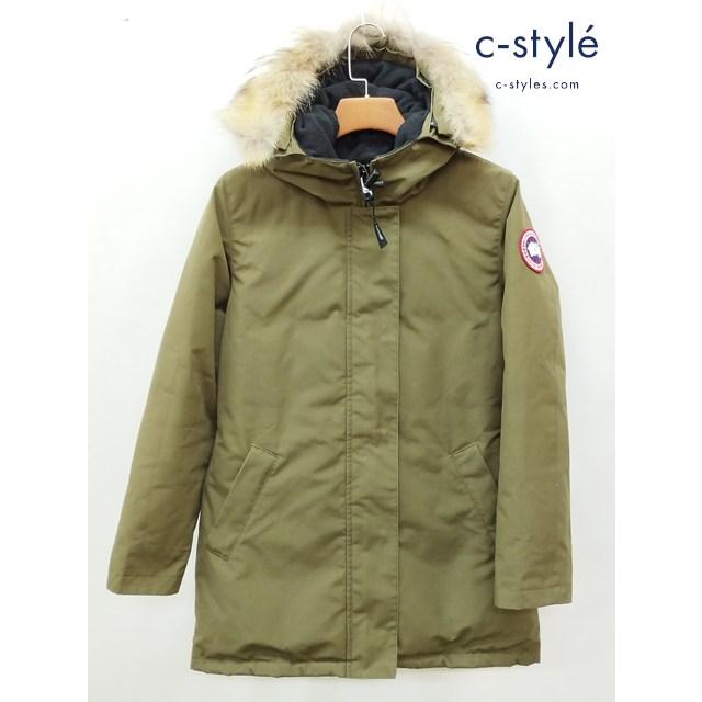 P365 [人気] CANADA GOOSE カナダグース ダウンコート L カーキ 3037LA
