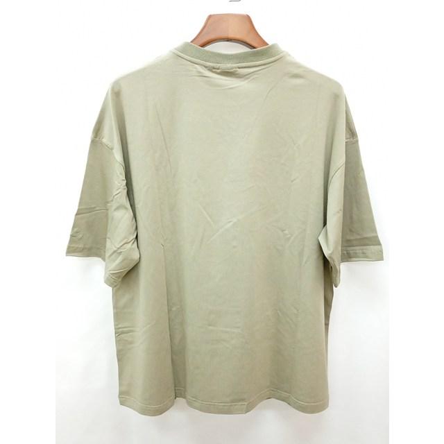 P574 [美品] 430 FOURTHIRTY フォーサーティ 半袖Tシャツ 0 カーキ系 S/S BIG TEE 21-009 | ★ |  | 01