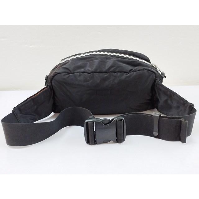 P581 [人気] PORTER ポーター ボディバッグ ブラック TANKER WAIST BAG