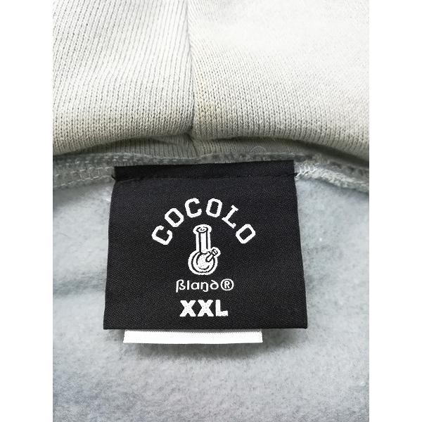 [人気] COCOLO BLAND ココロブランド パーカー XXL グリーン スウェット | ★ Q032 |  | 02