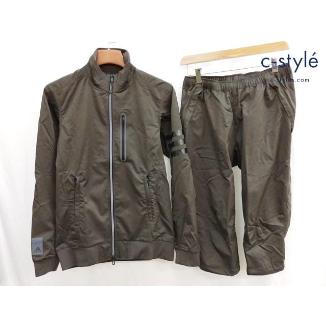 adidas T097 [未使用品] アディダス トラックジャージ M カーキ
