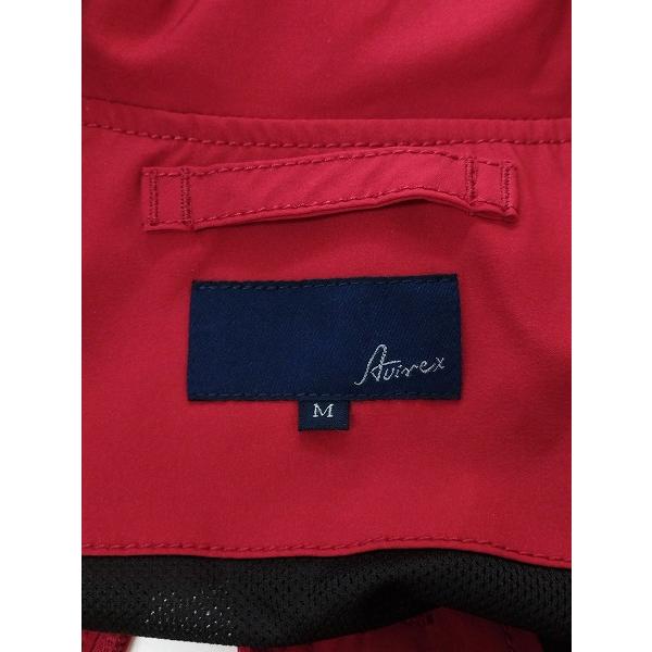 V352 [人気] AVIREX アヴィレックス ジャケット M レッド BLACK BIRD STAND ZIP JACKET 6202043 レディース | ★ |  | 02