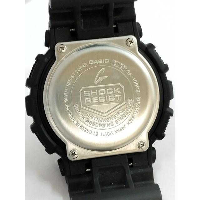 V585 [人気] CASIO カシオ 腕時計 ブラック×ブルー G-SHOCK GA-100CB クォーツ | ★ |  | 02