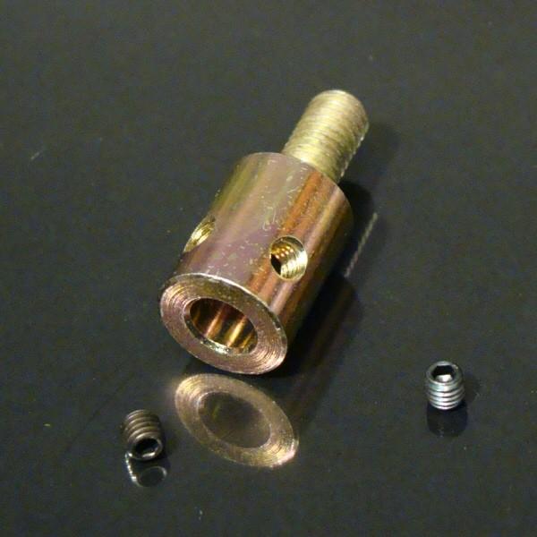 エンドネジ（オス）穴径5×ネジ5mm　外径10×全長23mm |  | 01