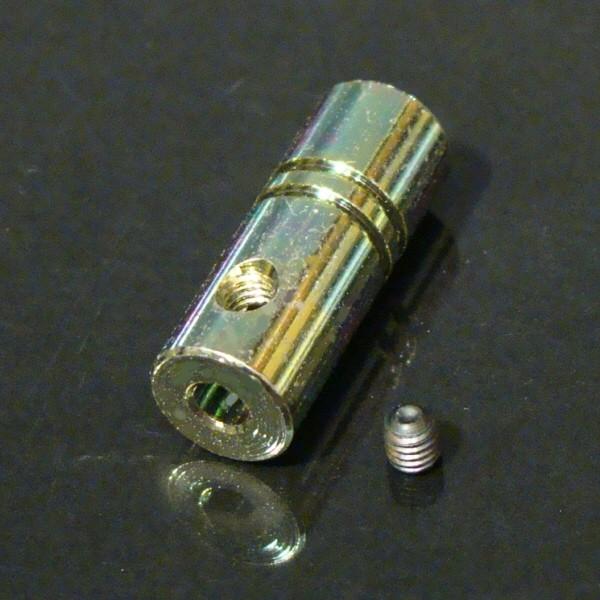エンドネジ（メス）穴径3×ネジ3mm　外径8×全長21mm |  | 01