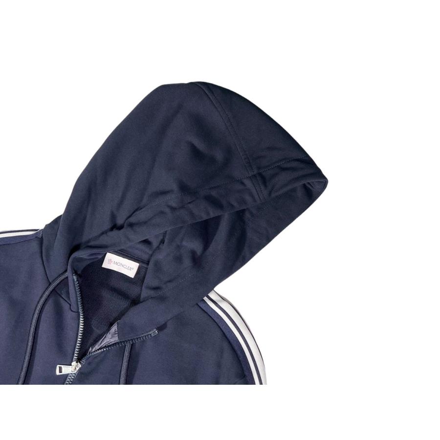 I308(M).. MONCLER モンクレール ダウン+ナイロンパーカ ロゴ メンズ 男 新品 ★ 778 ネイビー.の画像