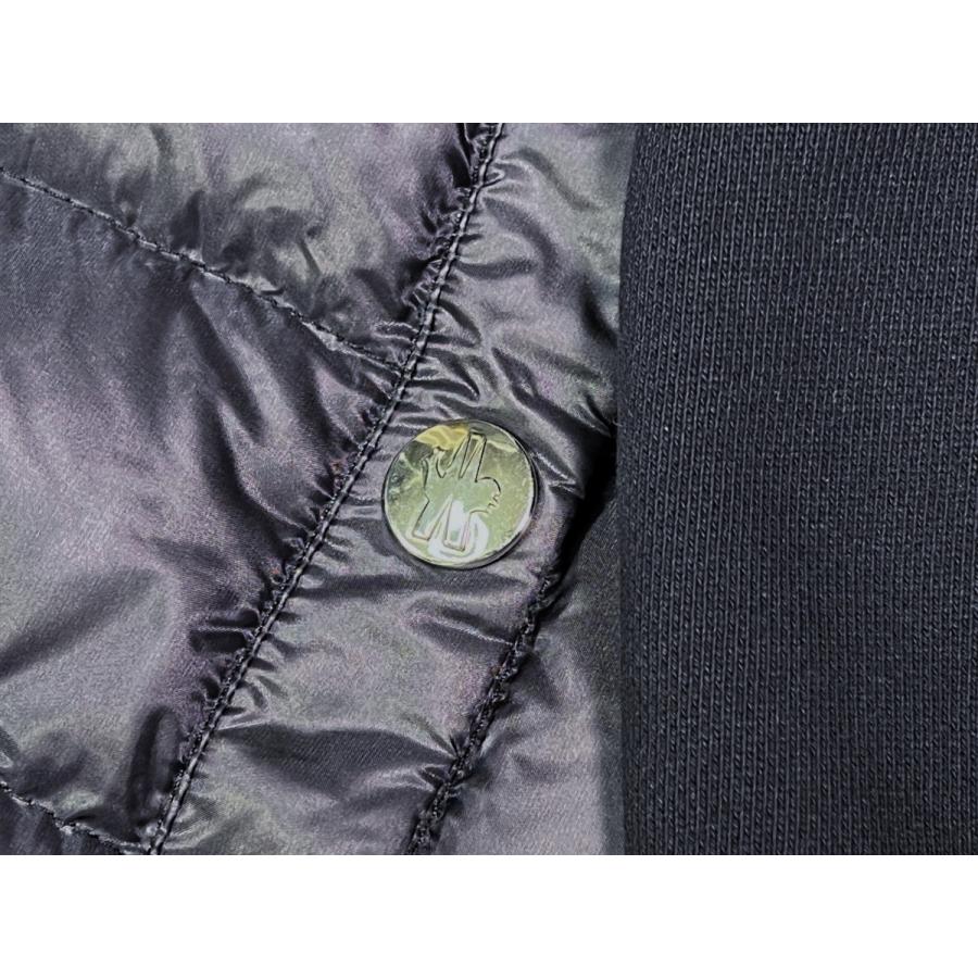 I308(M).. MONCLER モンクレール ダウン+ナイロンパーカ ロゴ メンズ 男 新品 ★ 778 ネイビー.の画像