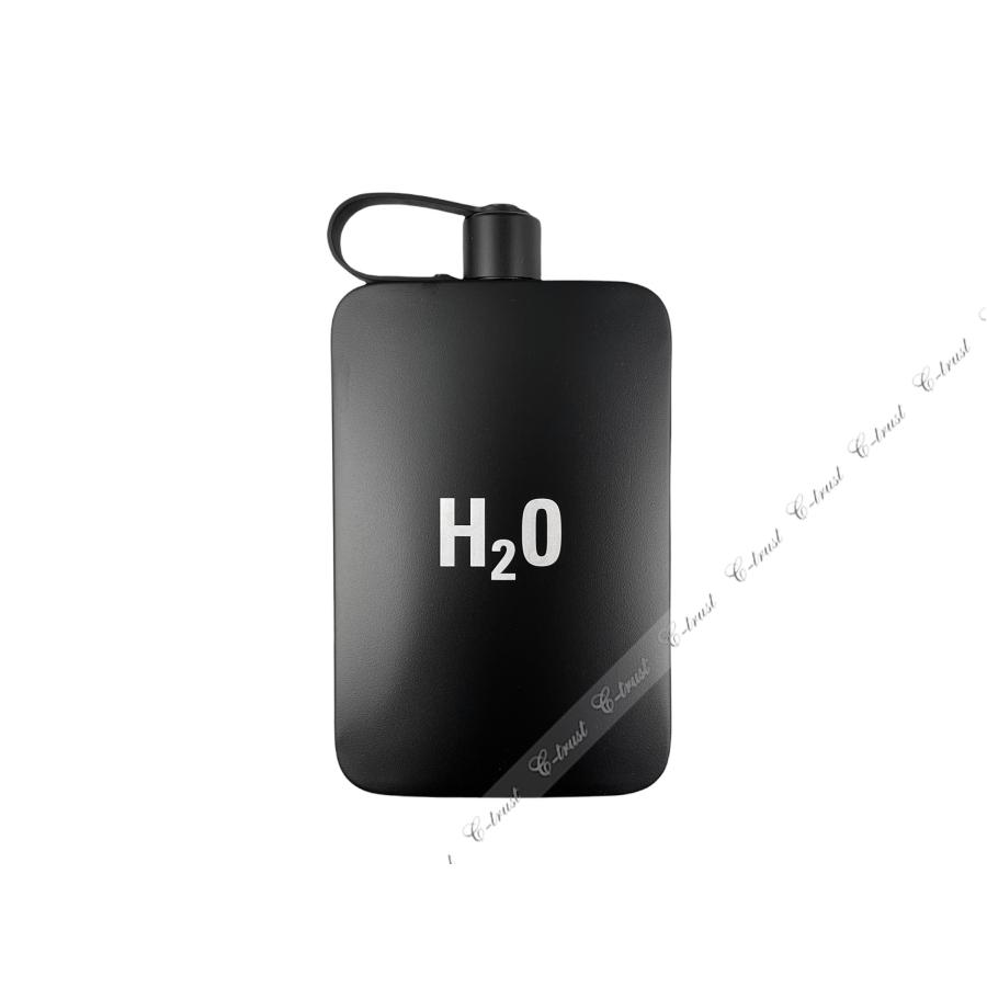 I755.. BALENCIAGA バレンシアガ × it’s logic コラボ H2O BOTTLE ボトル ステンレス アウトドア ウォーター ロゴ 新品 ★ 1000 ブラック_1