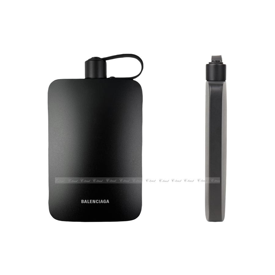 I755.. BALENCIAGA バレンシアガ × it’s logic コラボ H2O BOTTLE ボトル ステンレス アウトドア ウォーター ロゴ 新品 ★ 1000 ブラック_2