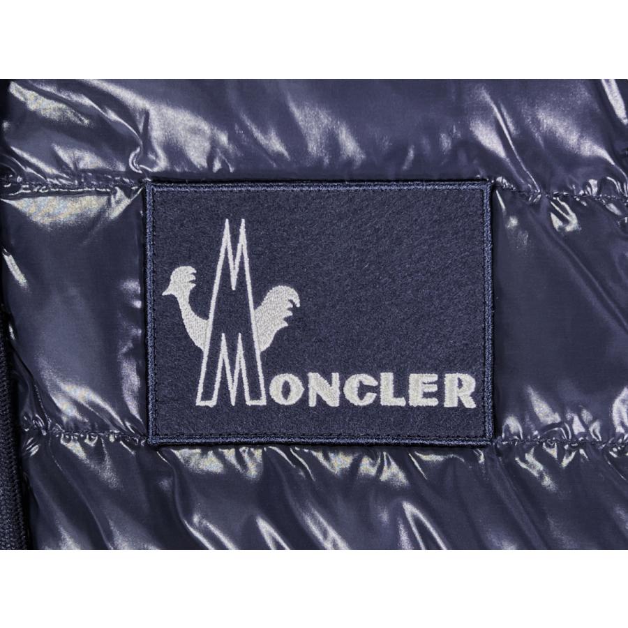 I769(M).. MONCLER モンクレール フェザー＋ダウン ジャケット ナイロン パーカ ロゴ メンズ 男 新品 ★ 778 ネイビー｜c-trust｜08