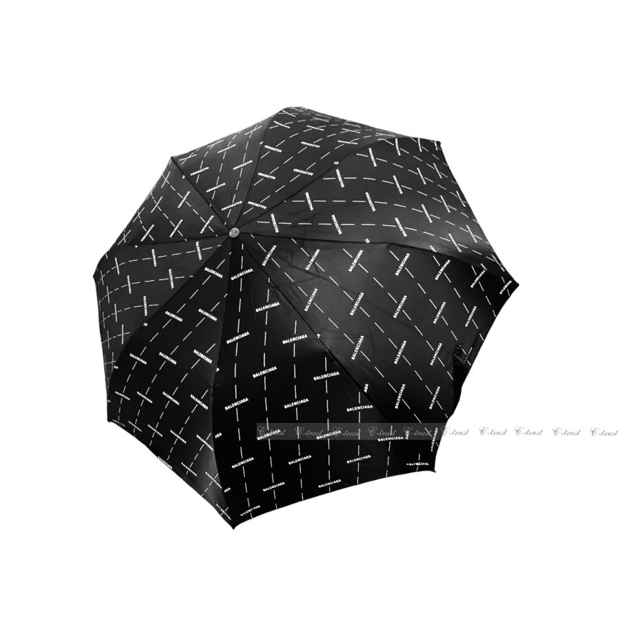 美品タグ付き　BALENCIAGA バレンシアガ　晴雨兼用長傘　木製アンブレラ 美品タグ付き BALENCIAGA バレンシアガ 晴雨兼用長傘 木製