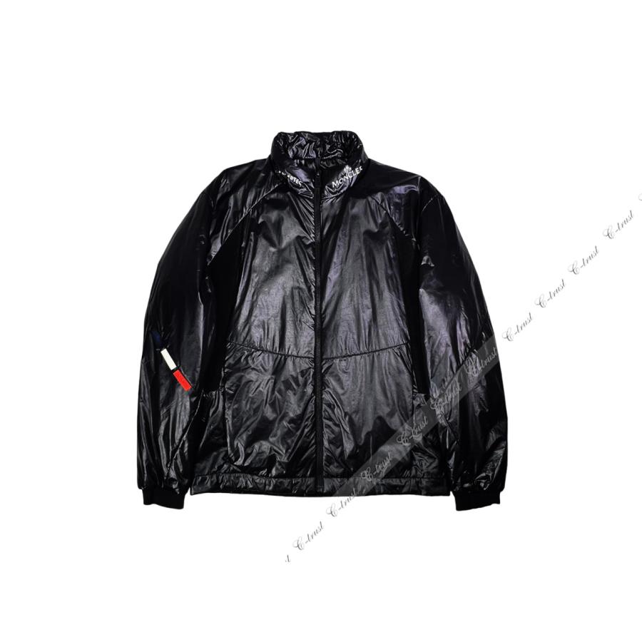 K409-1.. MONCLER POLARTEC モンクレール ポーラテック VITARI ブルゾン コラボ ロゴ 新品 ★ ブラックの画像