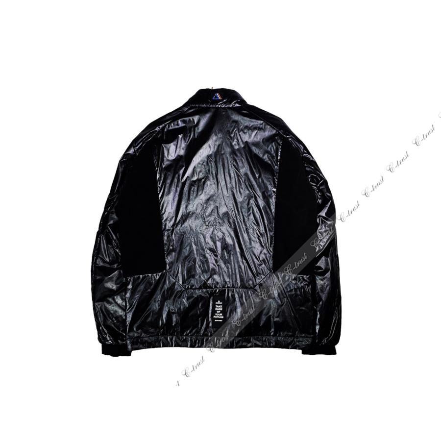 K409-1.. MONCLER POLARTEC モンクレール ポーラテック VITARI ブルゾン コラボ ロゴ 新品 ★ ブラックの画像