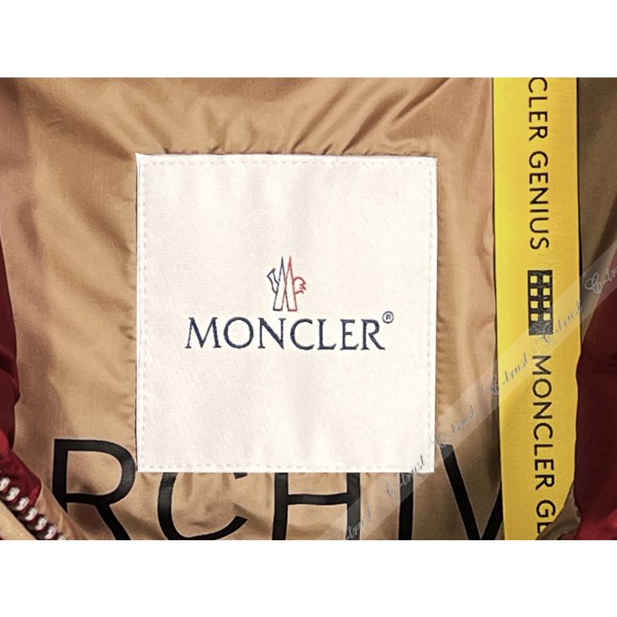 K483-1.. MONCLER モンクレール KAMAOU ダウン ベスト GENIUS FRAGMENT PALM ANGELS コラボ メンズ 新品 ★ 489 ボルドーの画像