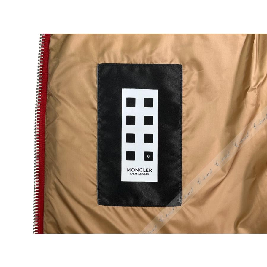 K483-1.. MONCLER モンクレール KAMAOU ダウン ベスト GENIUS FRAGMENT PALM ANGELS コラボ メンズ 新品 ★ 489 ボルドーの画像