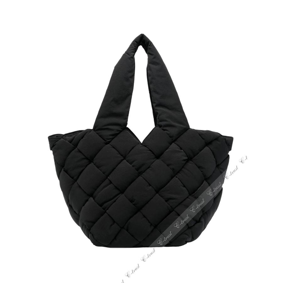 K678- BOTTEGA VENETA ボッテガ ヴェネタ BAG トートバッグ ペーパー ナイロン ポーチ イントレチャート イタリア製 新品の画像