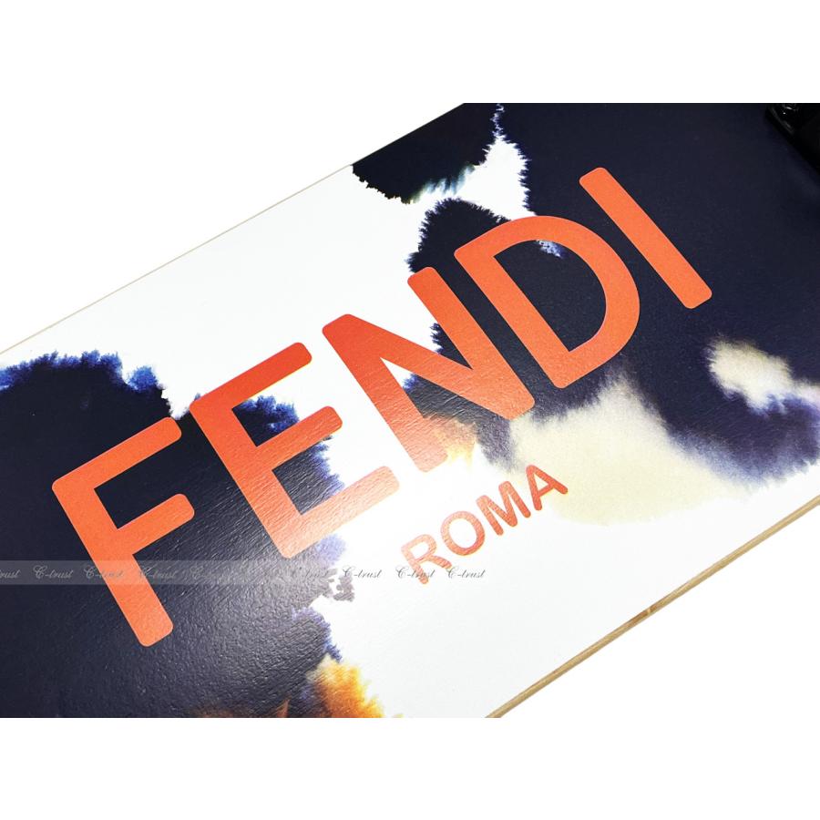 K789.. FENDI フェンディ スケートボード スケボー スポーツ ロゴ 4輪 デコレーション 7AS109AMU1F1KSS 新品 ★ マルチカラー｜c-trust｜06