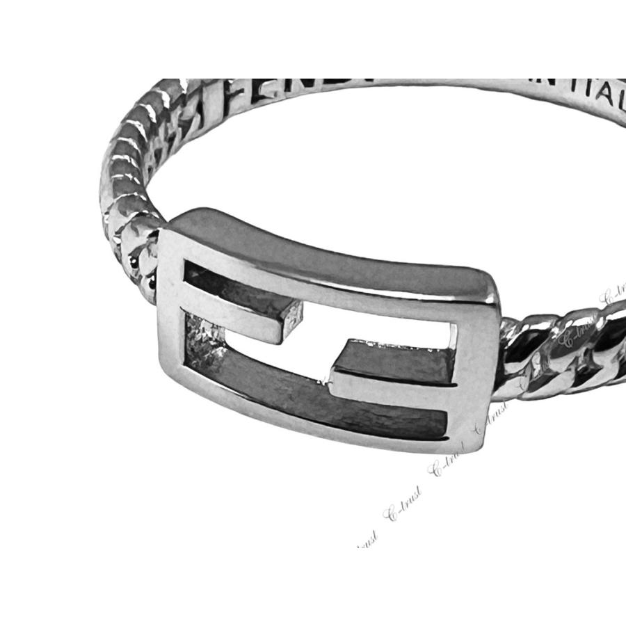 FENDI K903- フェンディ リング RING 指輪 バゲット リンク FENDI K903- フェンディ リング RING 指輪 バゲット リンク