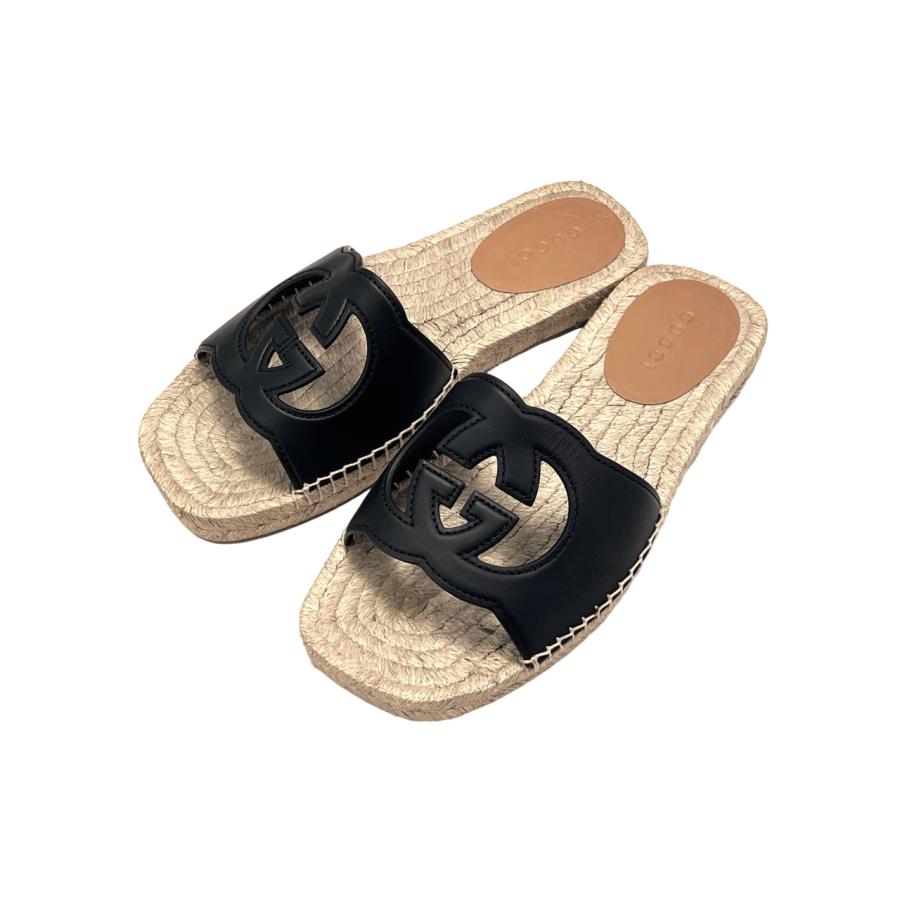 GUCCI K936-7+.. グッチ サンダル シューズ GG カットアウト