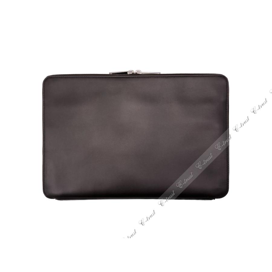 K980-FD.. BOTTEGA VENETA ボッテガ ヴェネタ クラッチバッグ BAG ドキュメント ケース リアルクロコ カーフ イタリア製 ★ 2122 FONDENTEの画像