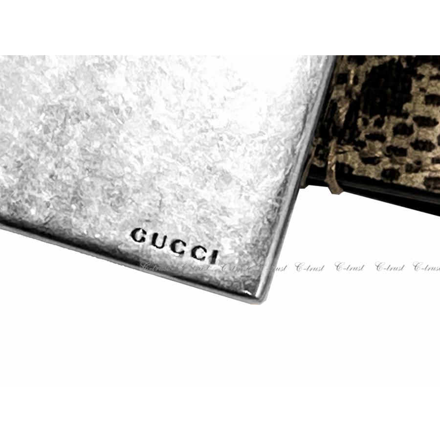 L032-85.. GUCCI グッチ ベルト BELT BIG スクエア バックル GG スプリーム キャンバス ロゴ メンズ イタリア製 新品 ★ 8367 ブラウンの画像