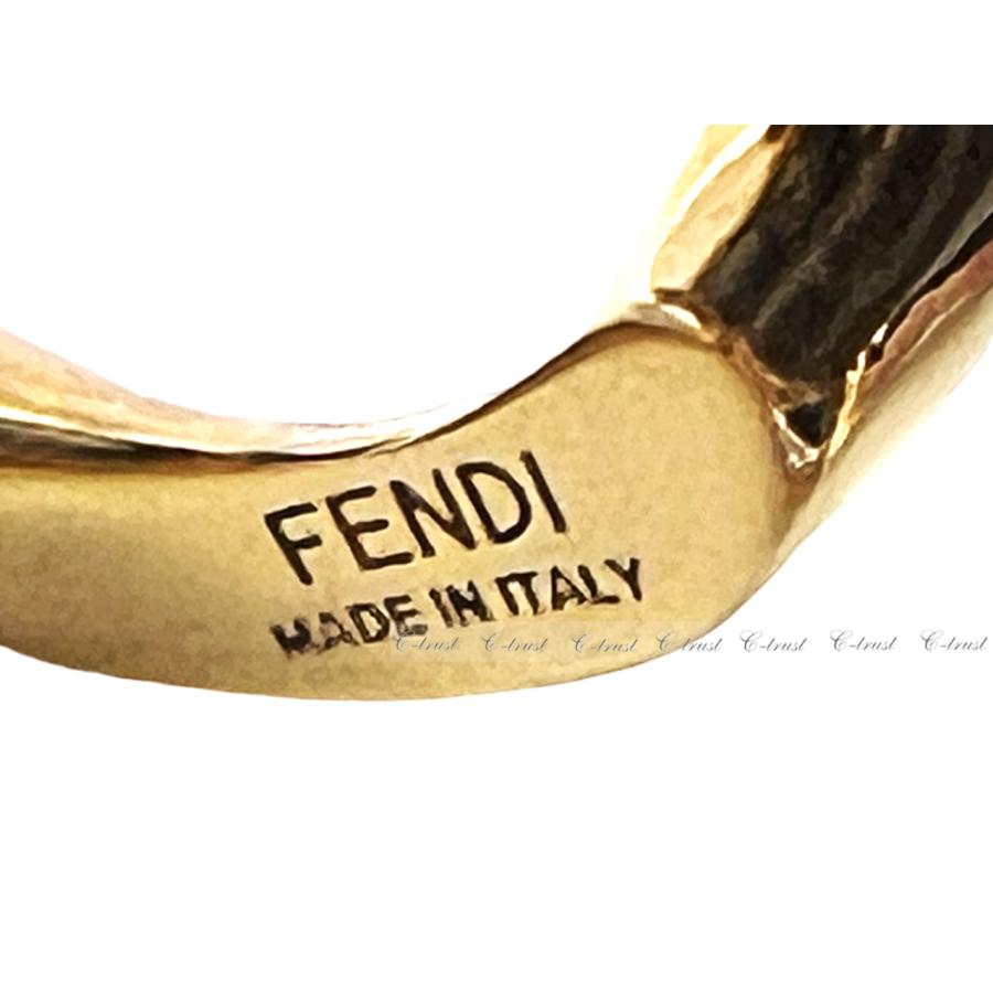 FENDI L071-15.. フェンディ RING リング 指輪 FF ロゴ