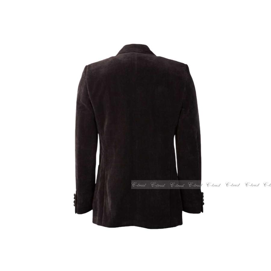 L316-48.. GUCCI グッチ ジャケット JK テーラード ワッペン ベルベット ビロード ロゴ シングル イタリア製 新品 ★ 1000 ブラックの画像