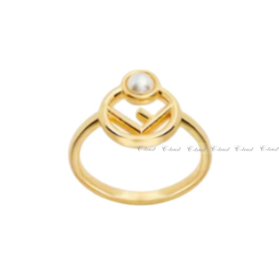 FENDI（フェンディ） L325-M.. FENDI RING リング 指輪 F is Fendi