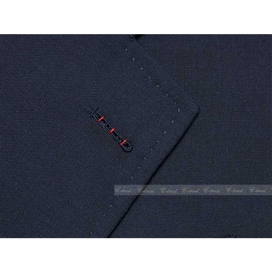 L339-46.. GUCCI グッチ ジャケット JK テーラード フォーマル ワッペン ロゴ シングル イタリア製 新品 ★ 4240 ネイビーの画像