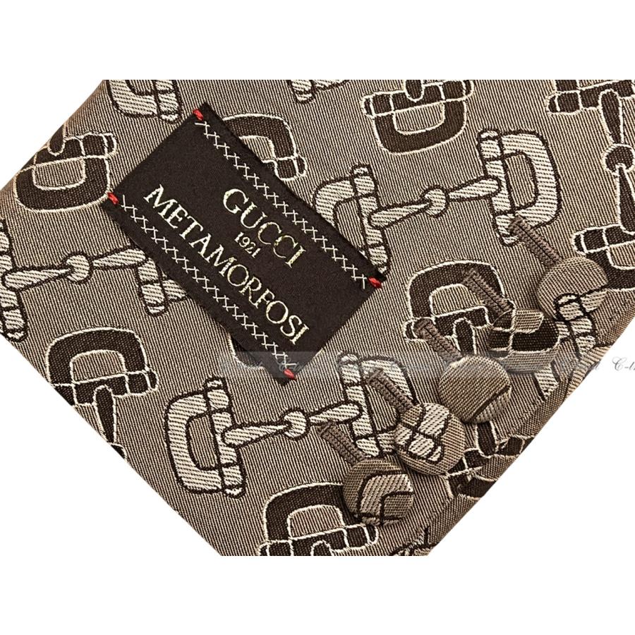 L366-46.. GUCCI グッチ ジャケット JK テーラード MAXI HORSEBIT ホースビット ワッペン ロゴ ダブル イタリア製 新品 ★ 9549 ベージュの画像