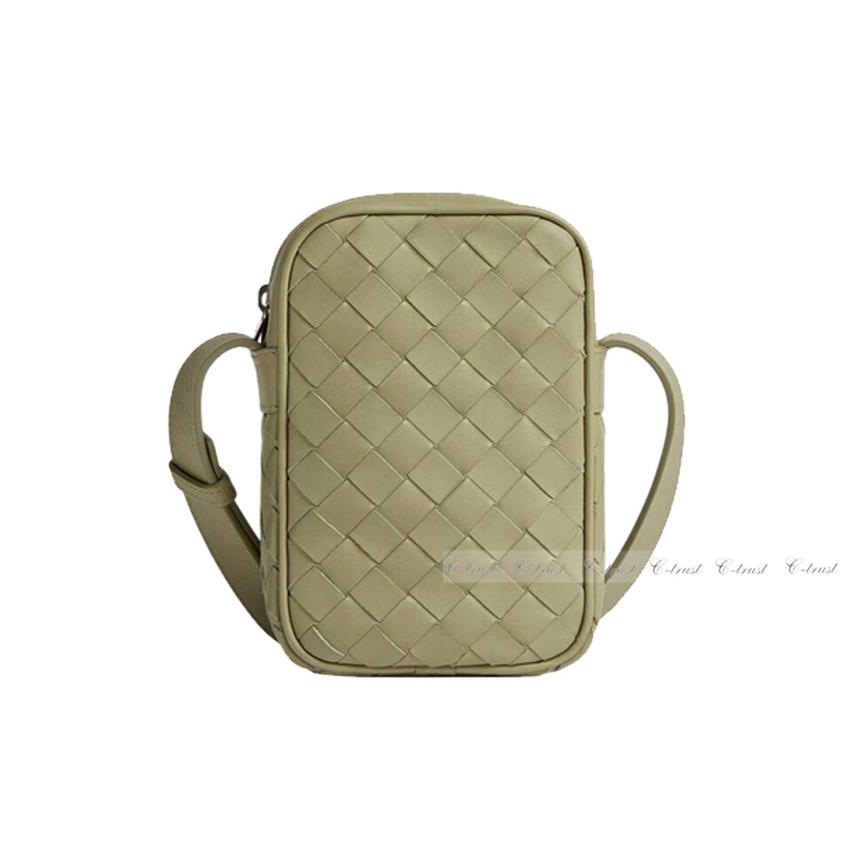 L395- BOTTEGA VENETA ボッテガ ヴェネタ ショルダーバッグ BAG PHONE CASE ストラップ カーフ イタリア製 新品の画像