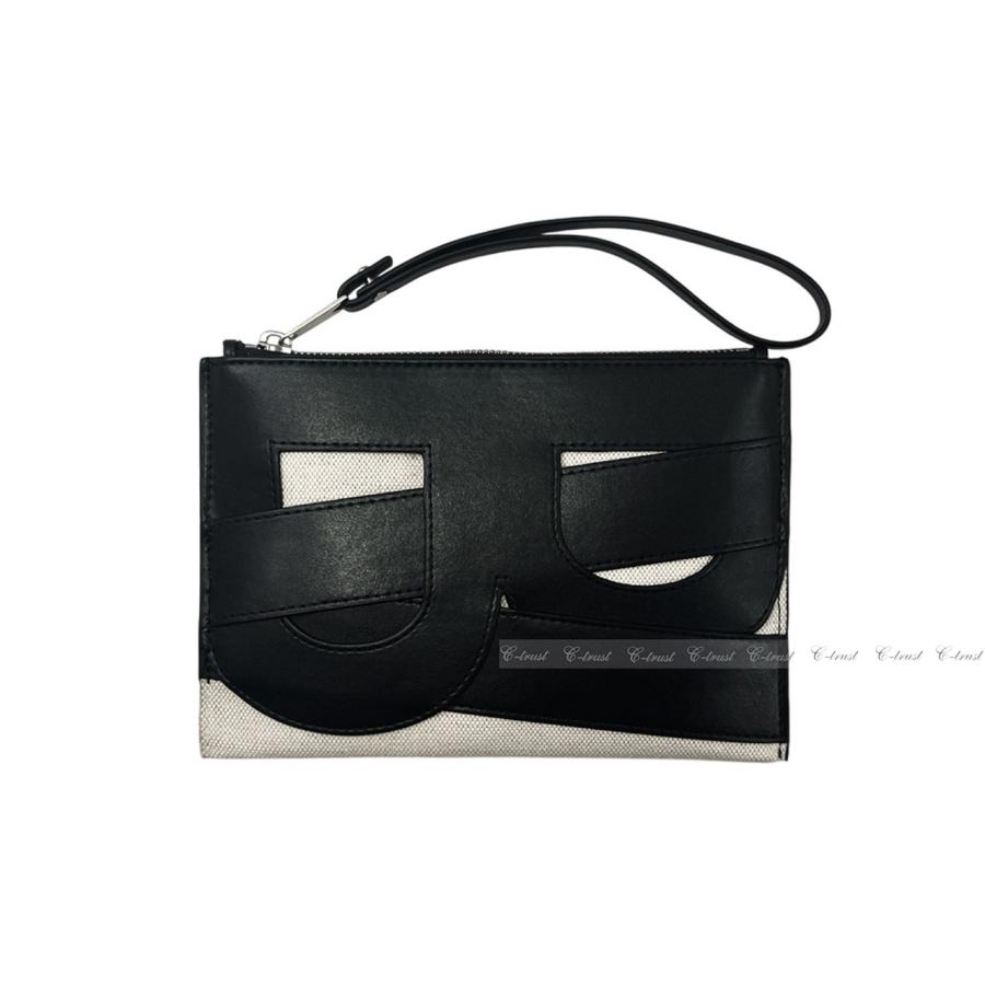 L456.. BOTTEGA VENETA ボッテガ ヴェネタ バッグ BAG スモール BV ポーチ クラッチ ドキュメントケース イタリア製 ★ 3164 アイボリーの画像