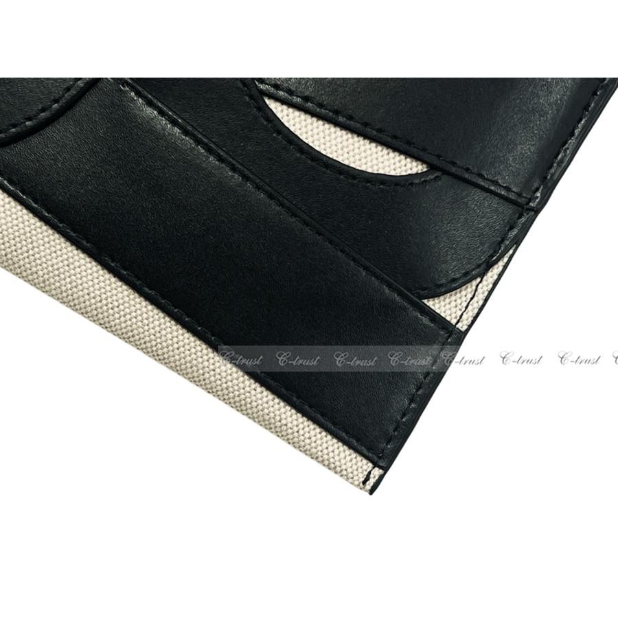 L456.. BOTTEGA VENETA ボッテガ ヴェネタ バッグ BAG スモール BV ポーチ クラッチ ドキュメントケース イタリア製 ★ 3164 アイボリーの画像