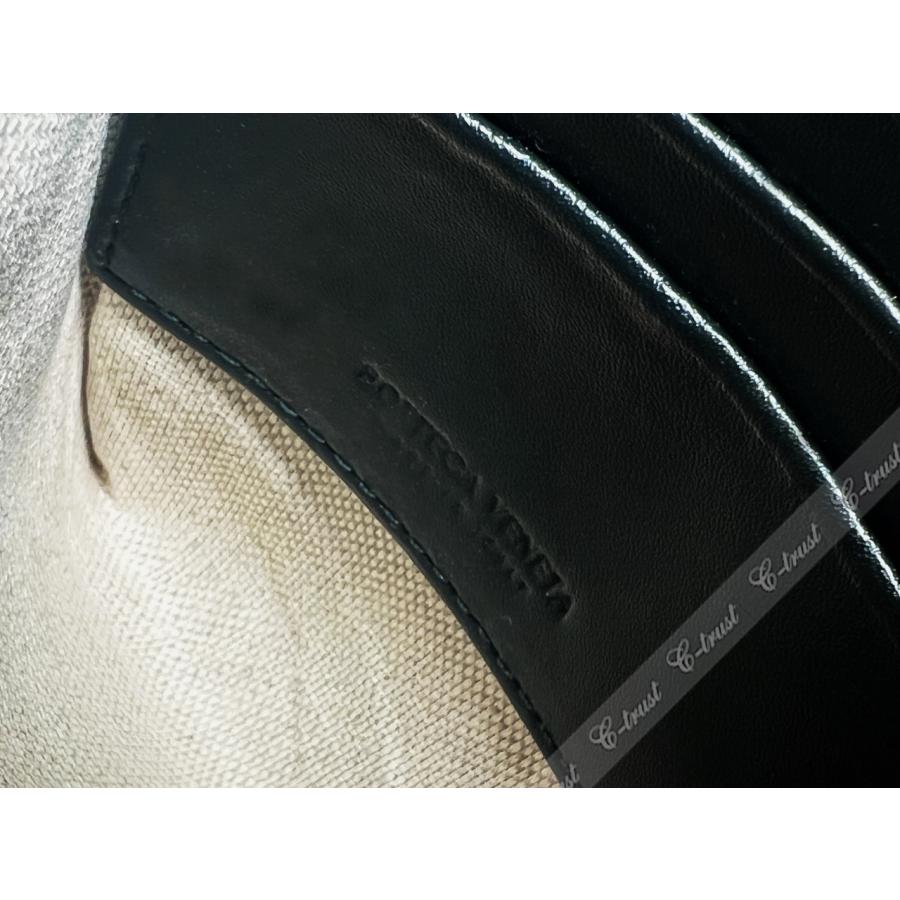 L456.. BOTTEGA VENETA ボッテガ ヴェネタ バッグ BAG スモール BV ポーチ クラッチ ドキュメントケース イタリア製 ★ 3164 アイボリーの画像