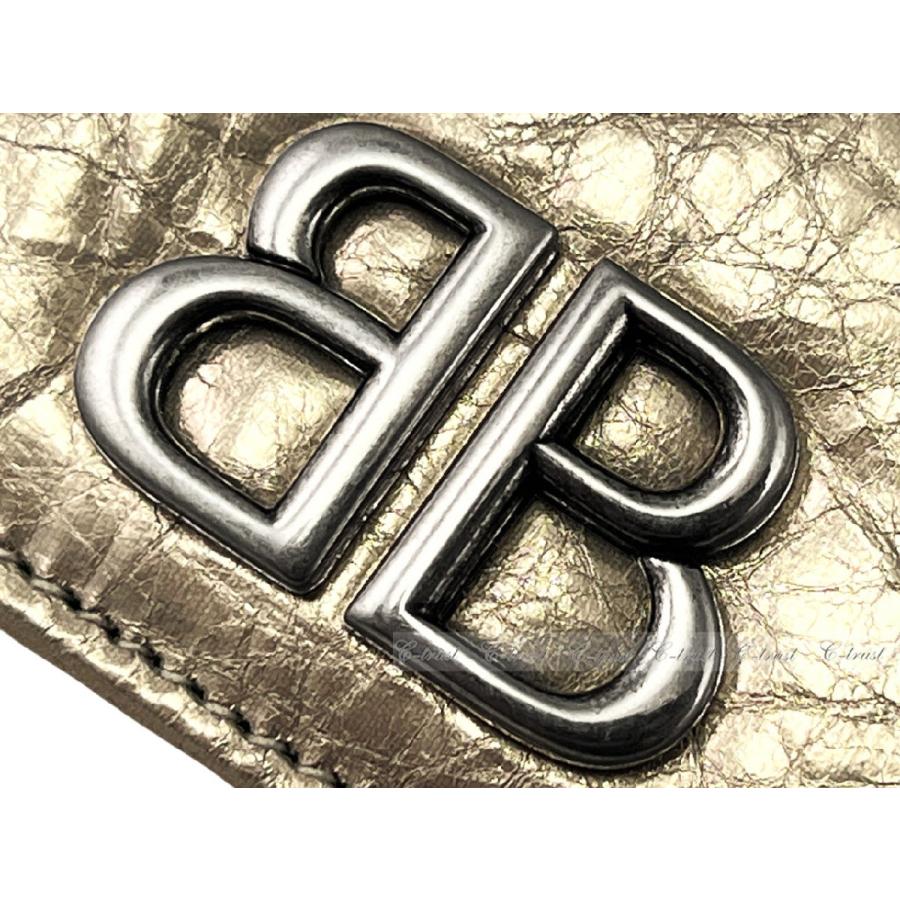 L617.. BALENCIAGA バレンシアガ 財布 MONACO CARD HOLDER カードケース クレカ 名刺 イタリア製 新品 ★ 9706 STONG BEIGE_4