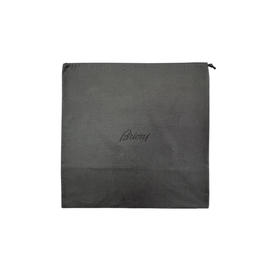 L647.. Brioni ブリオーニ BAG バッグ ドキュメントケース クラッチ ビジネス A4 レザー ロゴ イタリア製 新品 ★ 1028 ブラックの画像