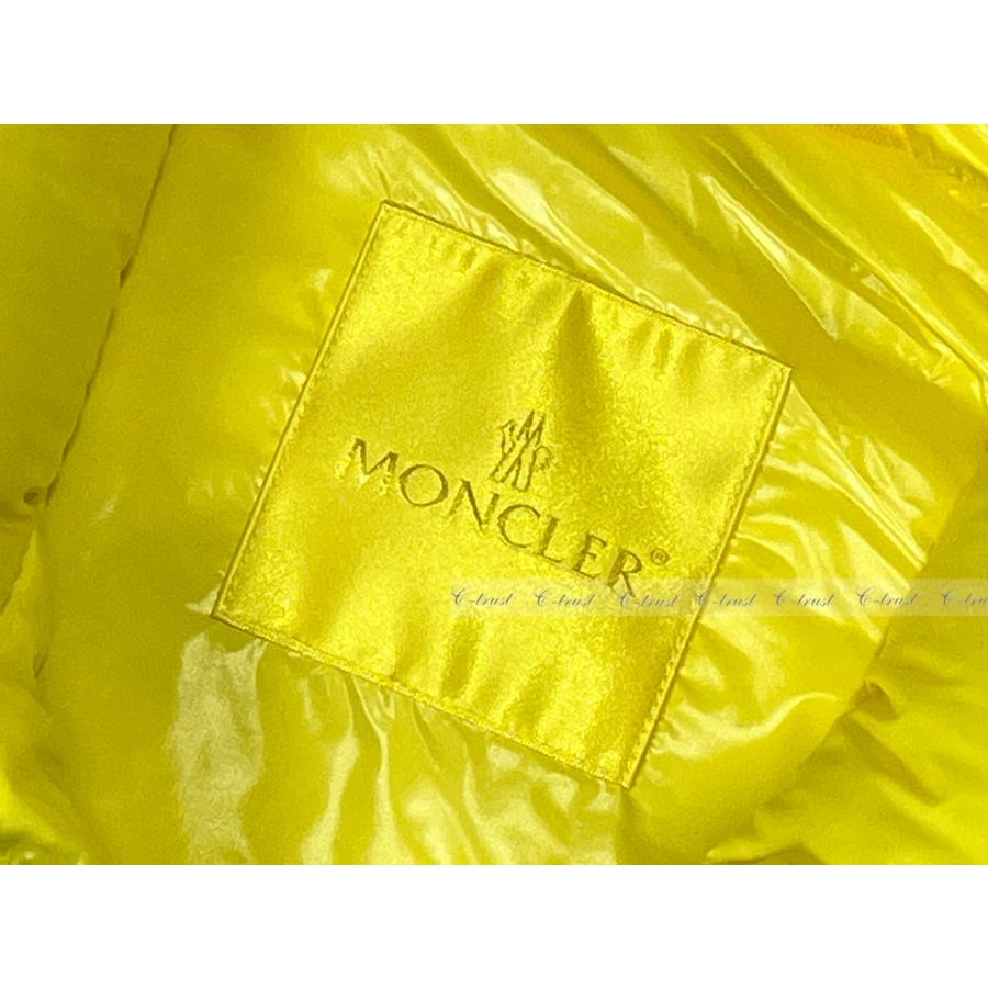 L671-2.. MONCLER モンクレール PARKE ダウン ベスト メンズ パッチ ロゴ 新品 ★ 850 グリーンの画像